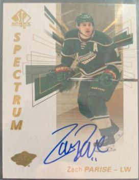 Zach Parise [Autograph Spectrum] #50