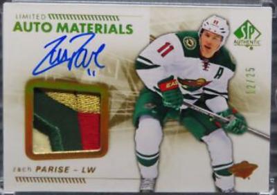 Zach Parise [Limited Patch Autograph] #50