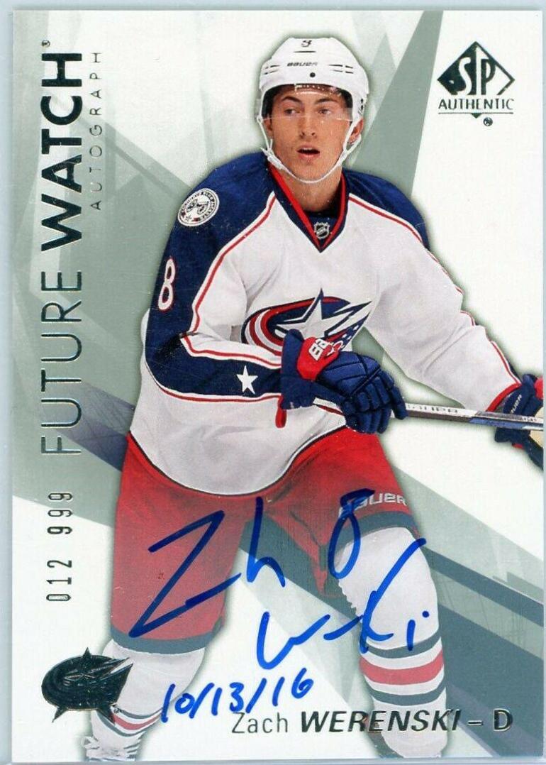 Zach Werenski [Autograph Inscribed] #156