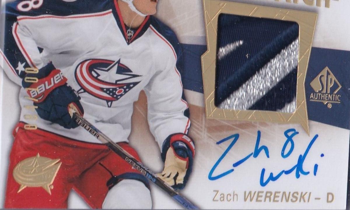 Zach Werenski [Limited Patch Autograph] #156