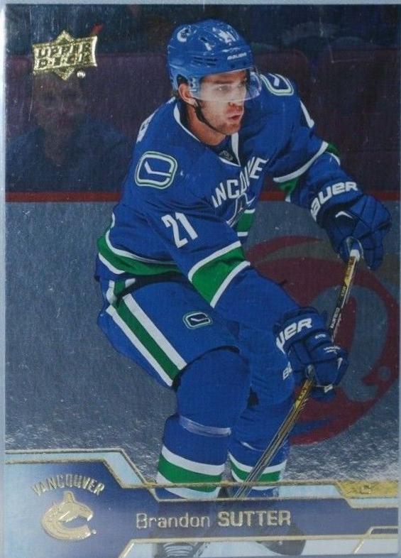 Brandon Sutter [Silver Foil] #178