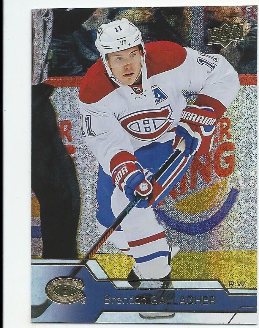 Brendan Gallagher [Gold Rainbow] #101