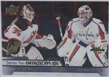 Cory Schneider, Braden Holtby [Silver Foil] #449