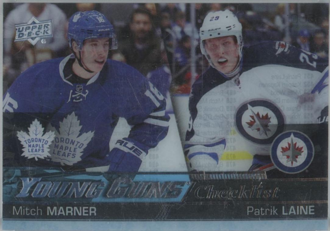 Mitch Marner, Patrik Laine [Clear Cut] #500
