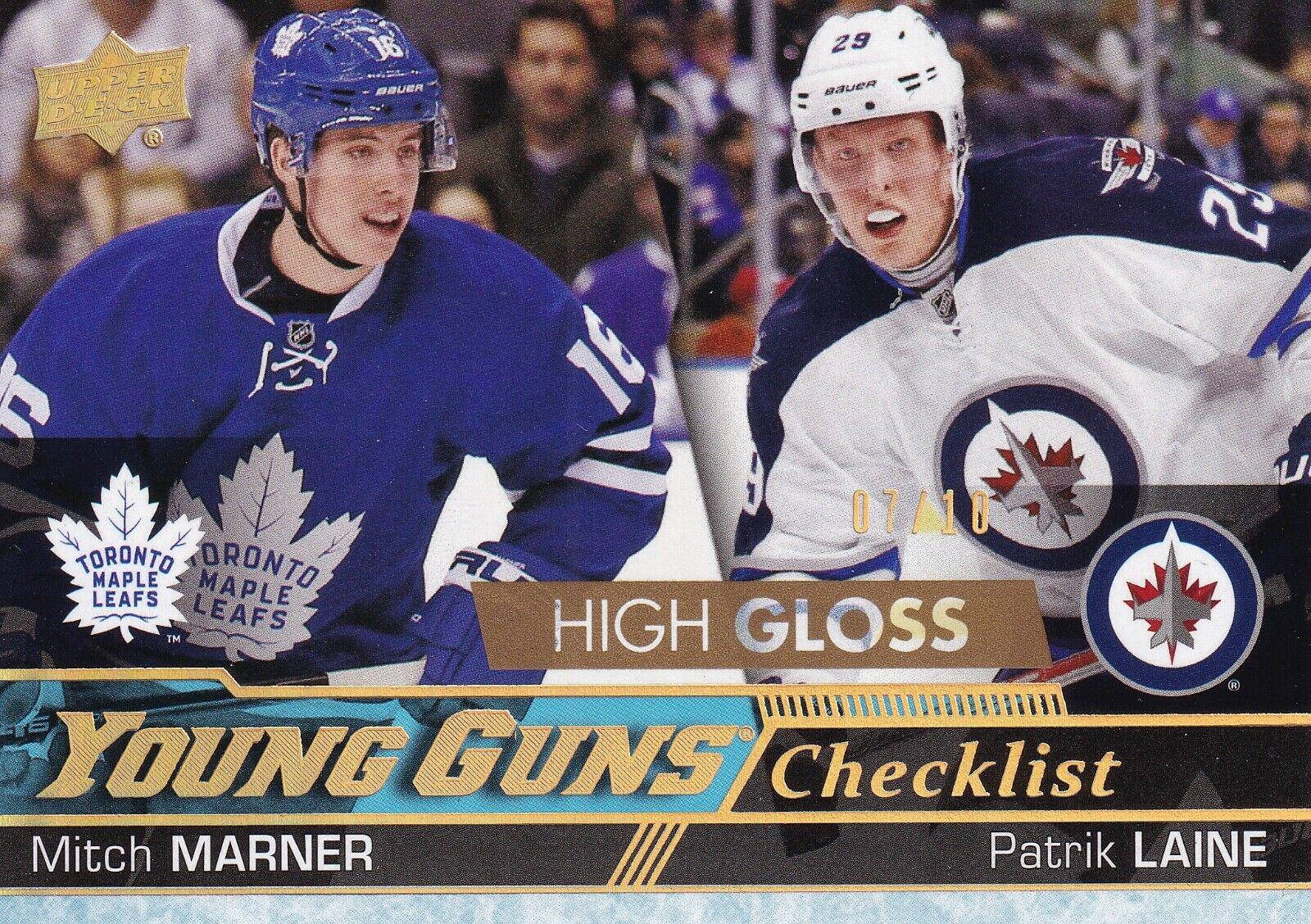 Mitch Marner, Patrik Laine [High Gloss] #500