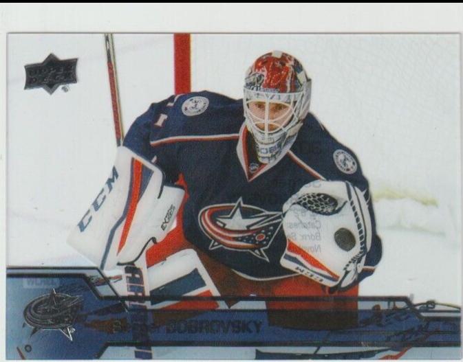 Sergei Bobrovsky [Clear Cut] #307