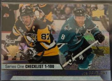 Sidney Crosby, Joe Pavelski [Gold Rainbow] #199