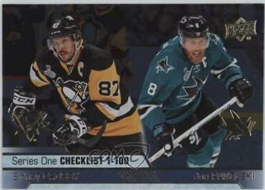 Sidney Crosby, Joe Pavelski [Silver Foil] #199
