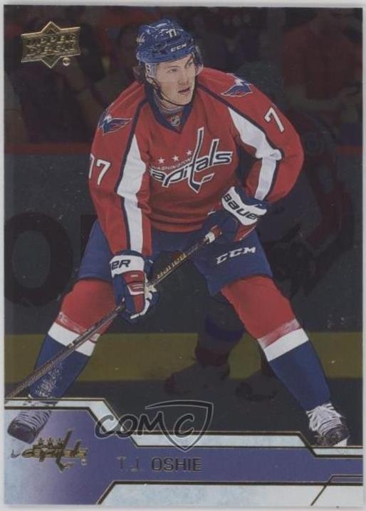T. J. Oshie [Silver Foil] #439