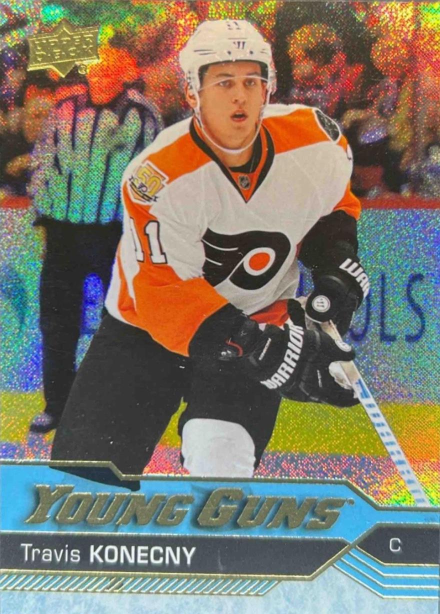 Travis Konecny [Gold Rainbow] #217
