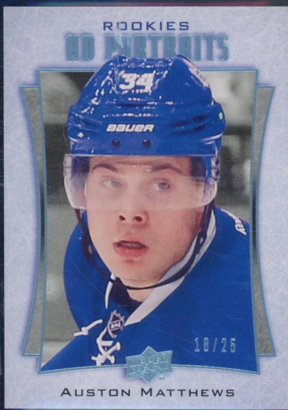 Auston Matthews [Platinum Blue Foil] #P-110