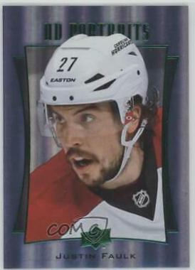 Justin Faulk [Green Foil] #P-14