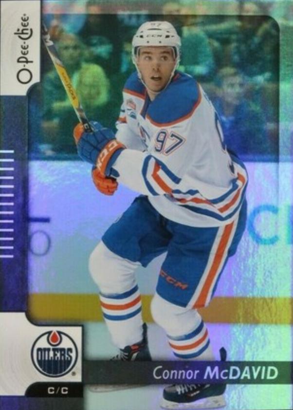 Connor McDavid [Black Rainbow Foil] #97