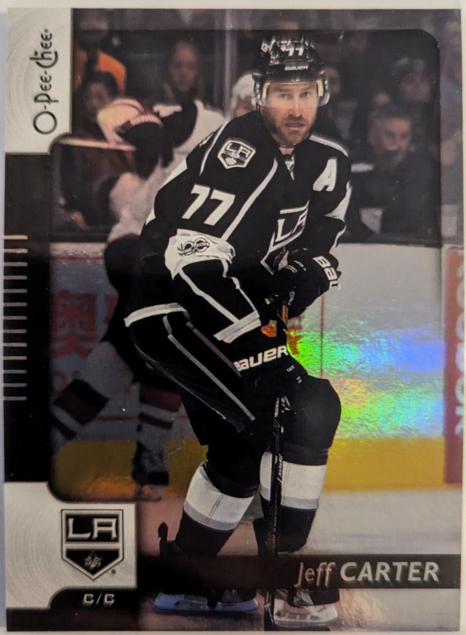 Jeff Carter [Black Rainbow Foil] #7