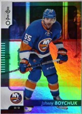Johnny Boychuk [Black Rainbow Foil] #323