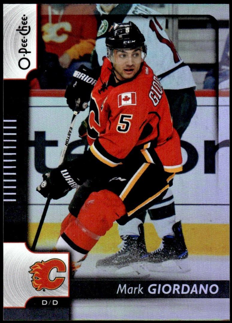 Mark Giordano [Black Rainbow Foil] #359