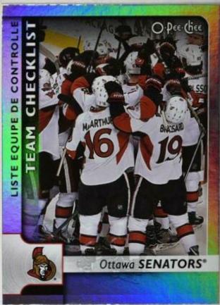 Ottawa Senators [Rainbow Foil] #581