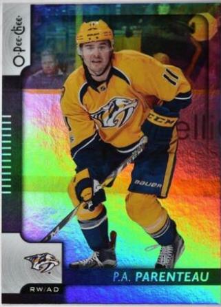 P. A. Parenteau [Black Rainbow Foil] #420