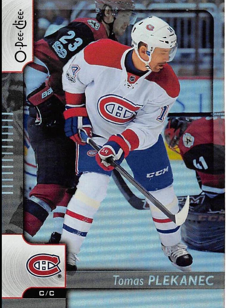 Tomas Plekanec [Black Rainbow Foil] #409