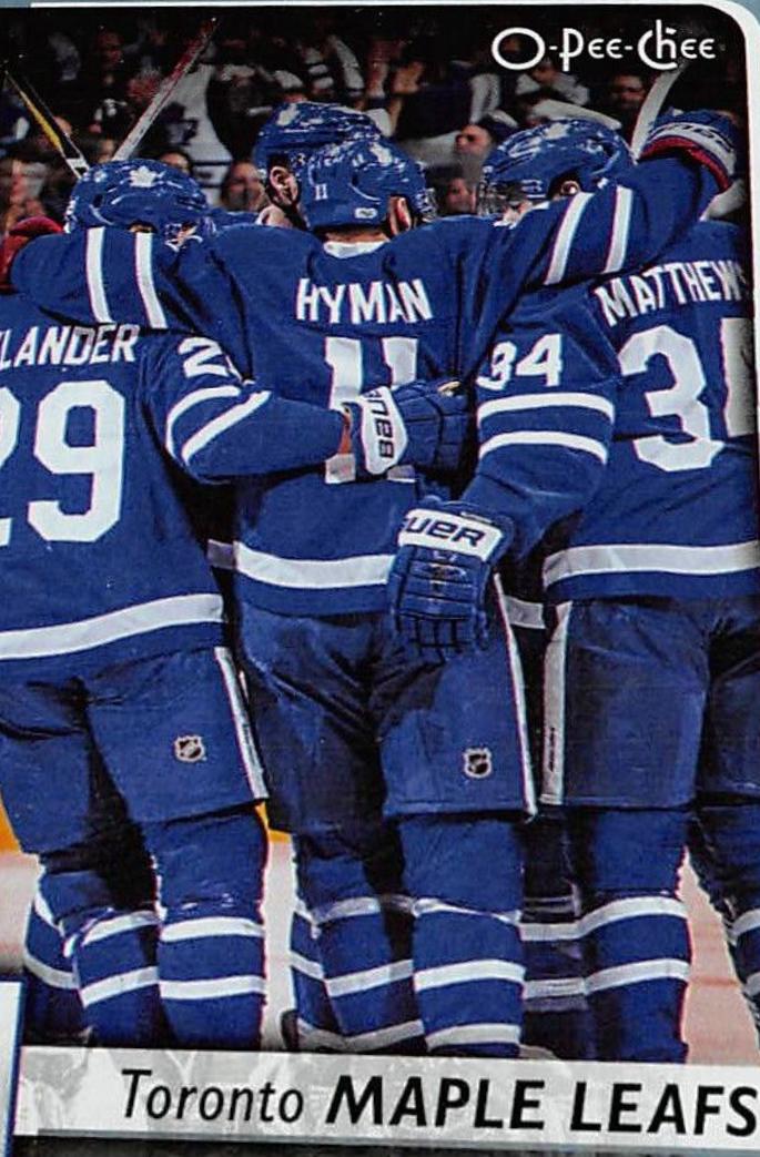 Toronto Maple Leafs [Rainbow Foil] #587