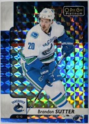 Brandon Sutter [Royal Blue Cube] #93