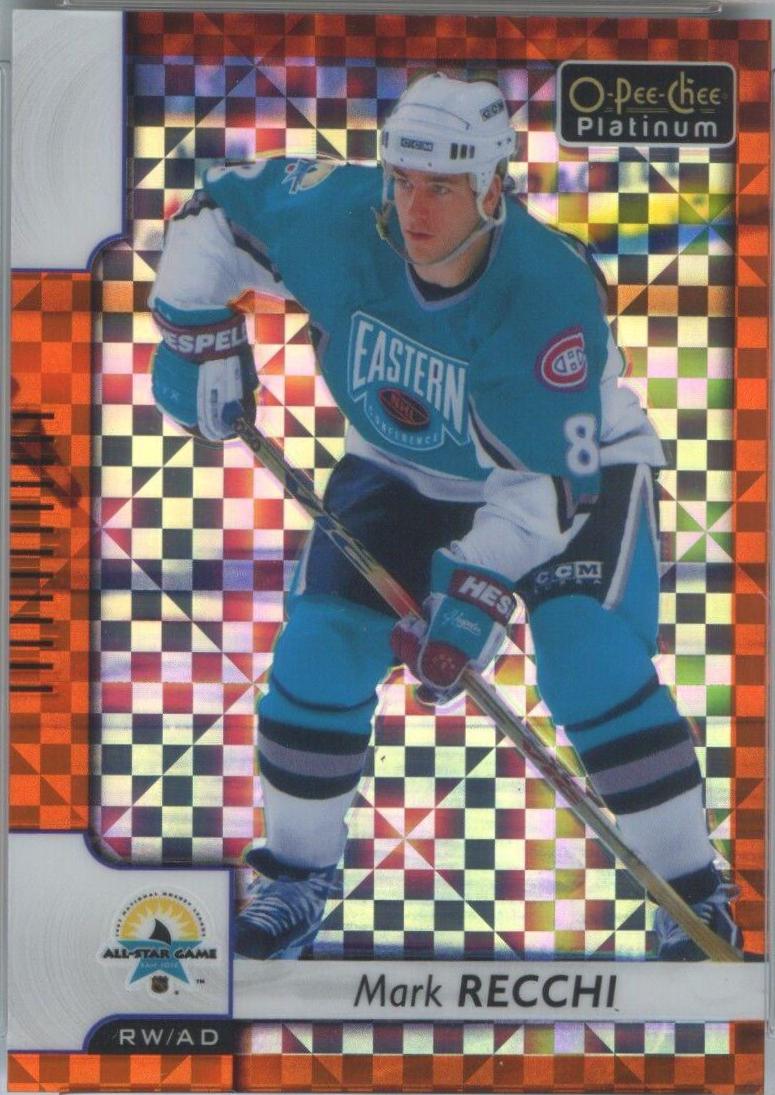 Mark Recchi [Orange Checker] #144