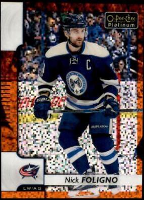 Nick Foligno [Orange Checker] #44