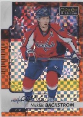 Nicklas Backstrom [Orange Checker] #106