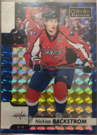 Nicklas Backstrom [Royal Blue Cube] #106