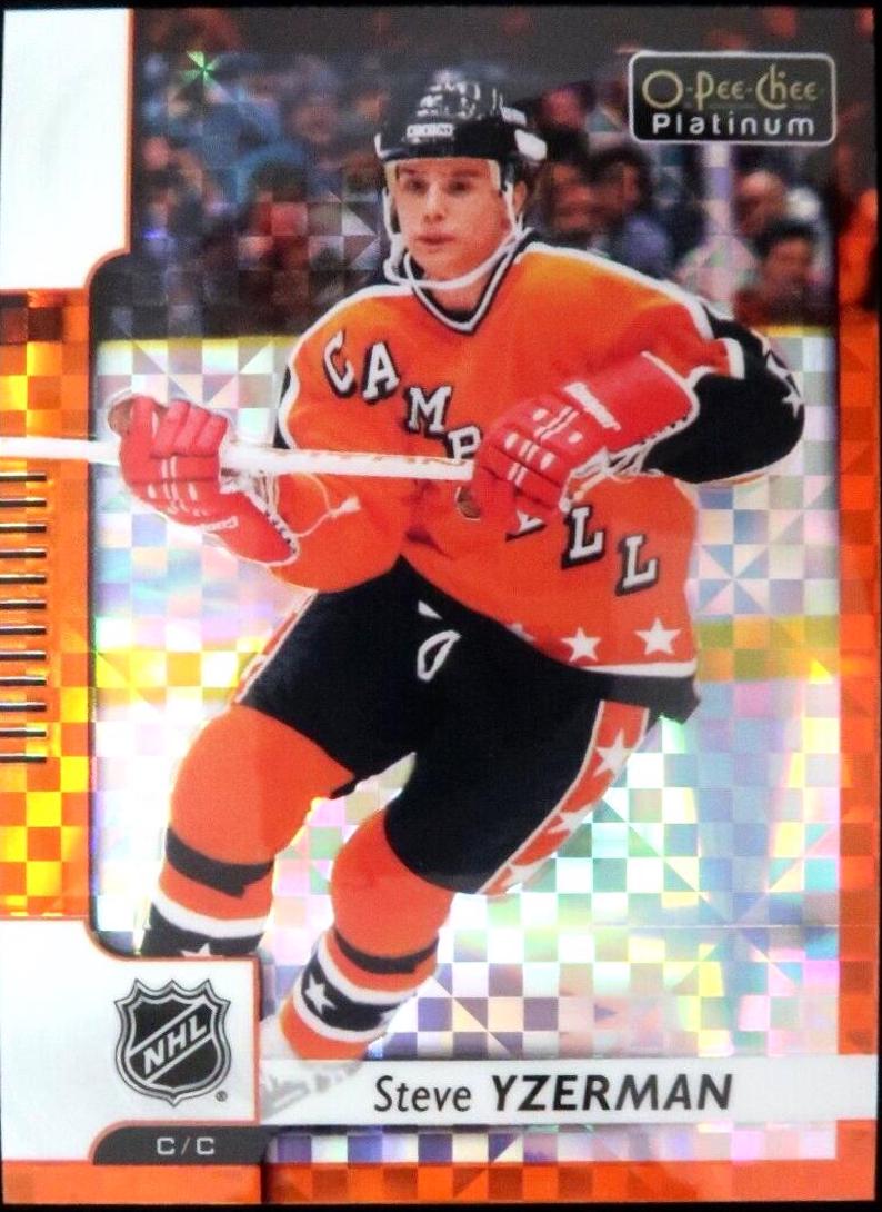 Steve Yzerman [Orange Checker] #146