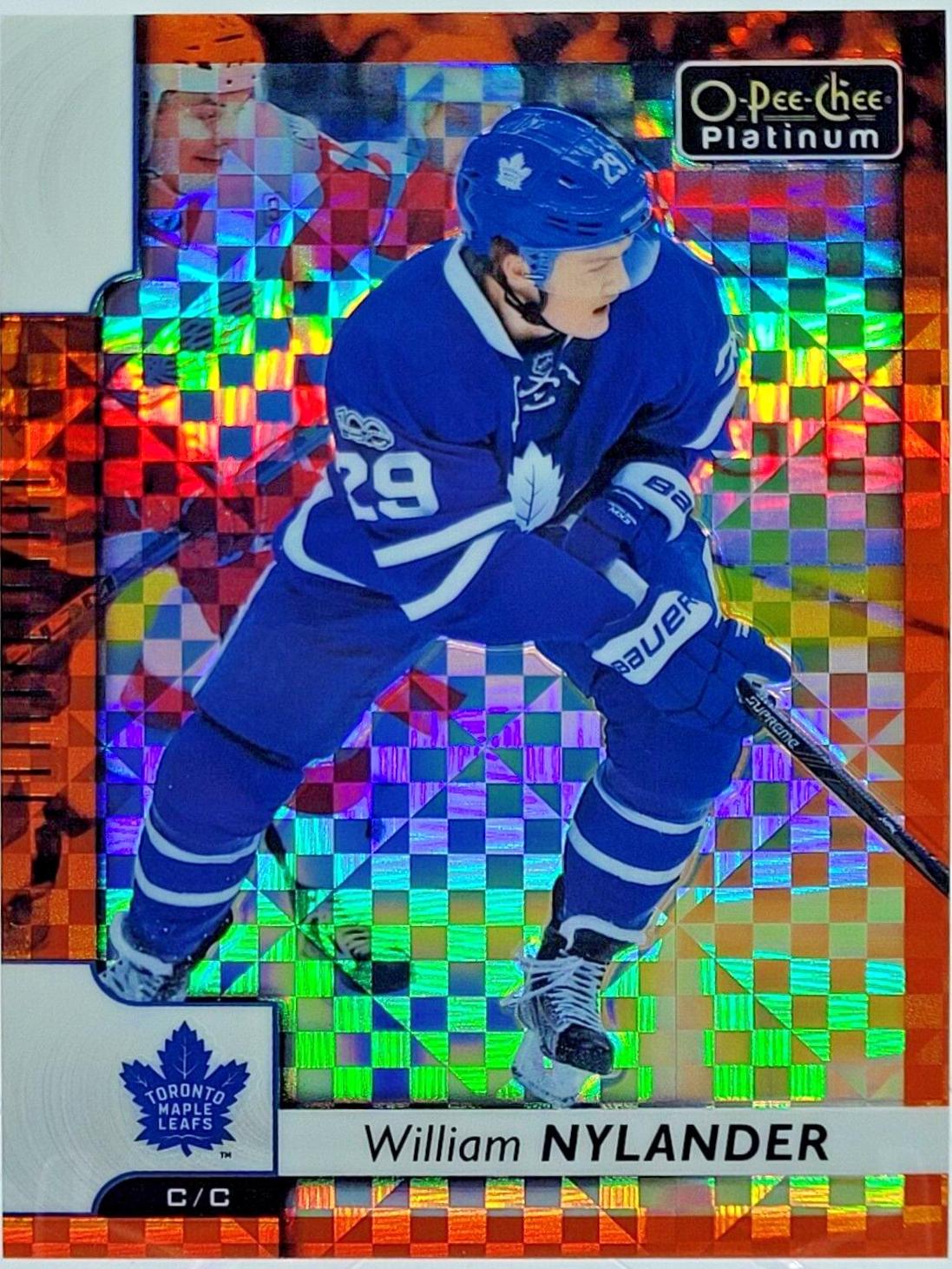 William Nylander [Orange Checker] #108