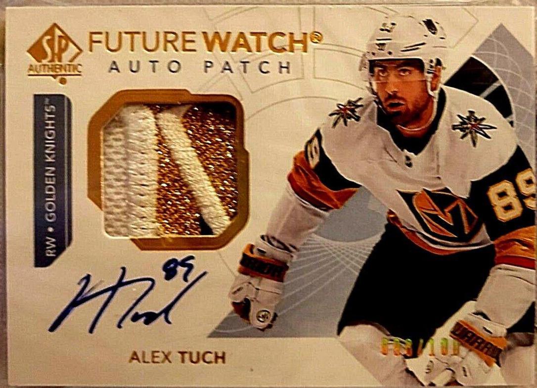 Alex Tuch [Future Watch Black Silver Ink Autograph] #119