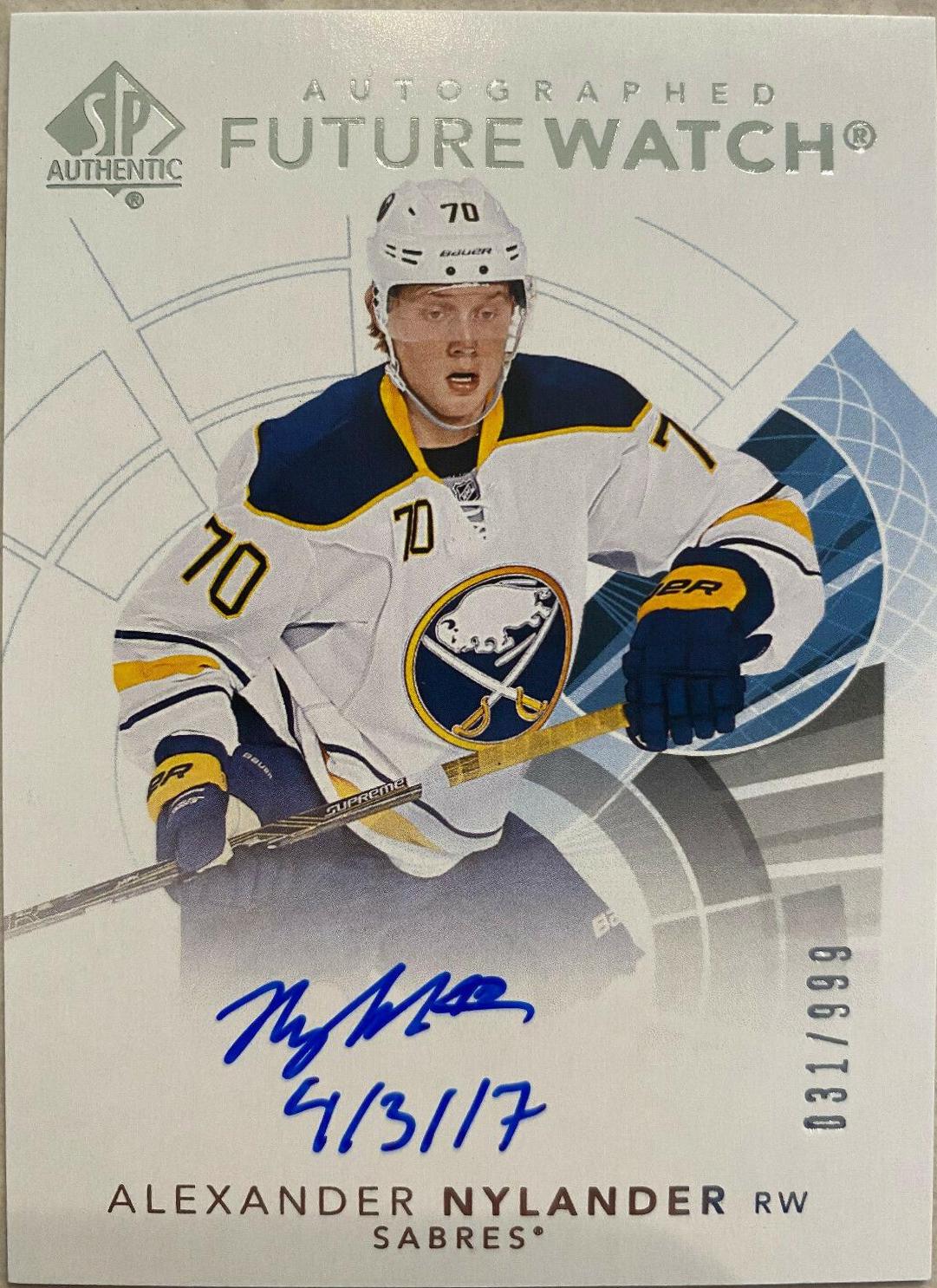 Alexander Nylander [Future Watch Autograph] #140