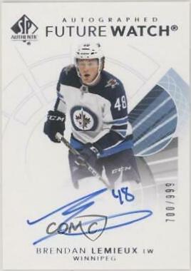 Brendan Lemieux [Future Watch Autograph] #180