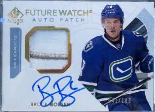 Brock Boeser [Future Watch Autograph Patch] #125