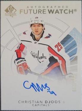 Christian Djoos [Future Watch Black Silver Ink Autograph] #154