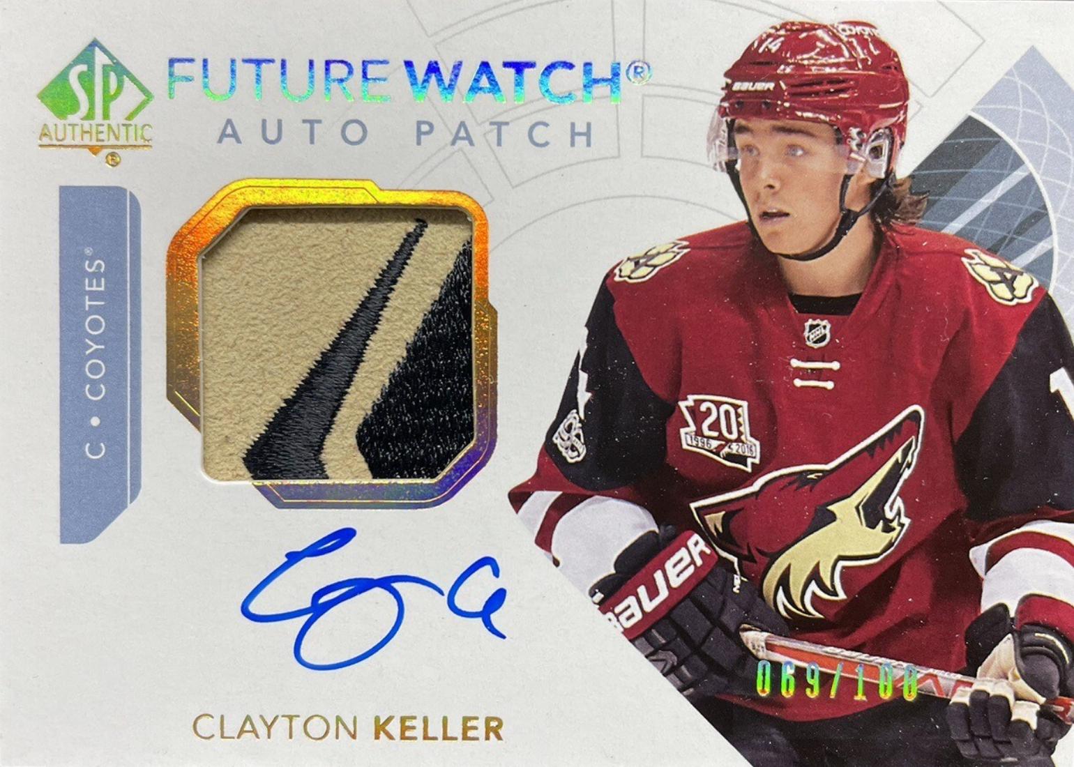 Clayton Keller [Future Watch Autograph Patch] #120