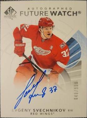 Evgeny Svechnikov [Future Watch Black Silver Ink Autograph] #129