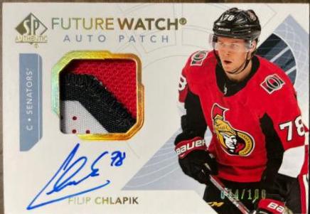 Filip Chlapik [Future Watch Autograph Patch] #171