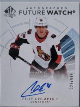 Filip Chlapik [Future Watch Black Silver Ink Autograph] #171