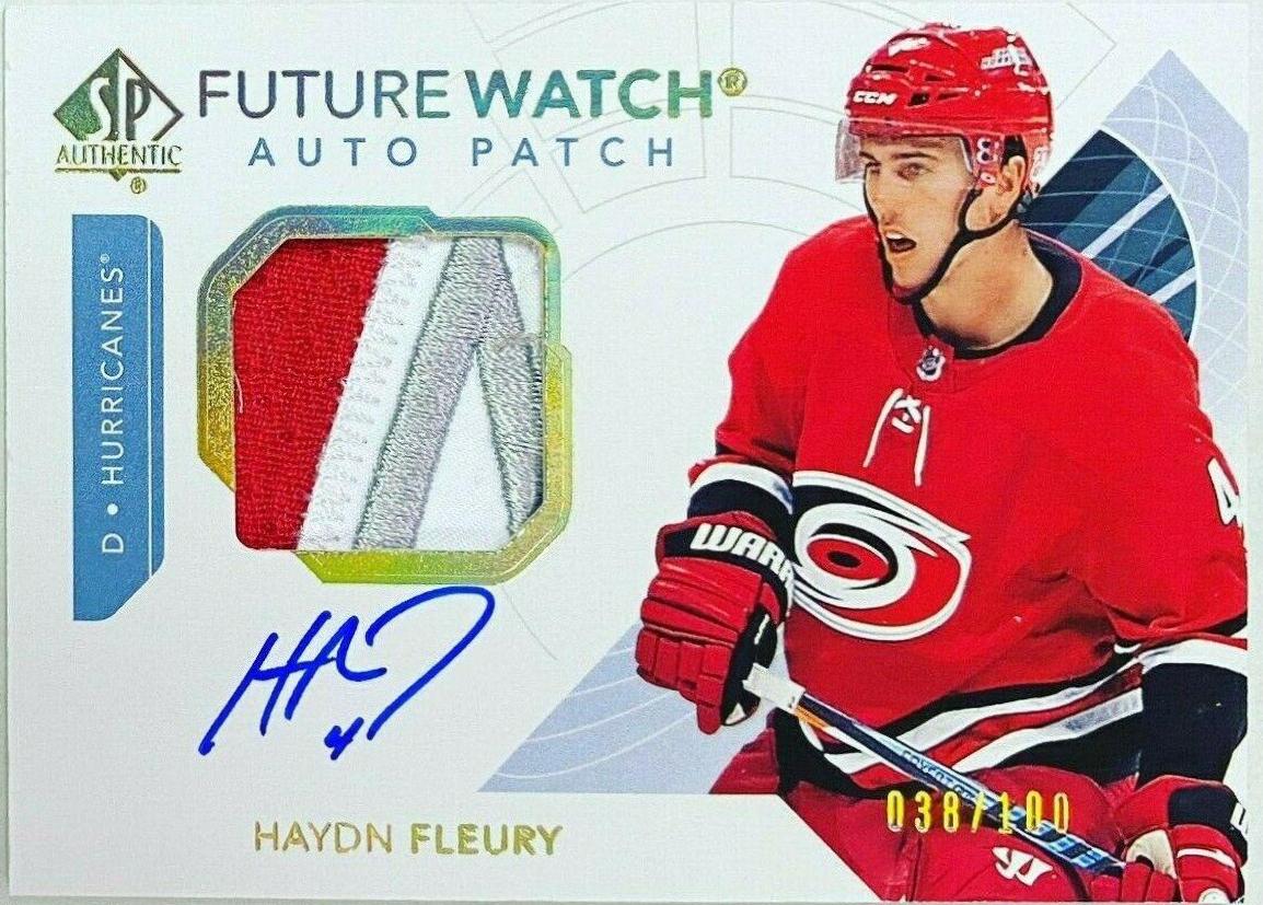 Haydn Fleury [Future Watch Autograph Patch] #148