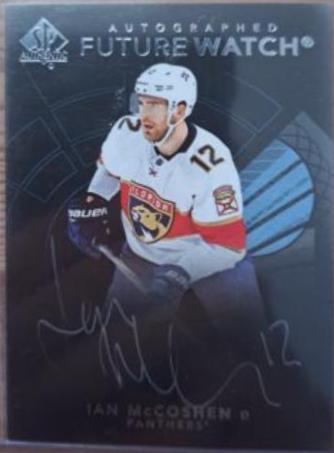 Ian McCoshen [Future Watch Black Silver Ink Autograph] #172