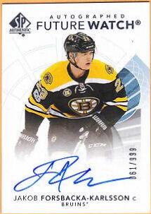 Jakob Forsbacka Karlsson [Future Watch Autograph] #127