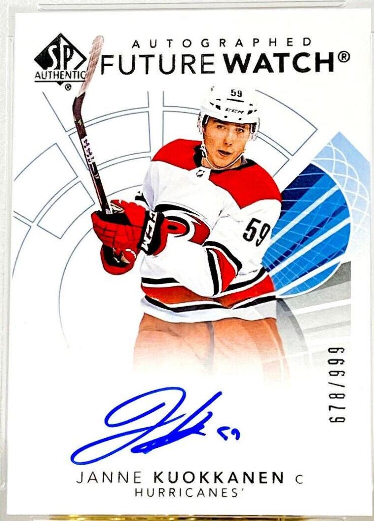 Janne Kuokkanen [Future Watch Black Silver Ink Autograph] #159