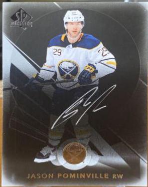 Jason Pominville [Future Watch Autograph Limited Black] #16