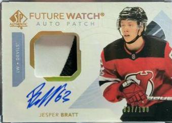 Jesper Bratt [Future Watch Autograph Patch] #162