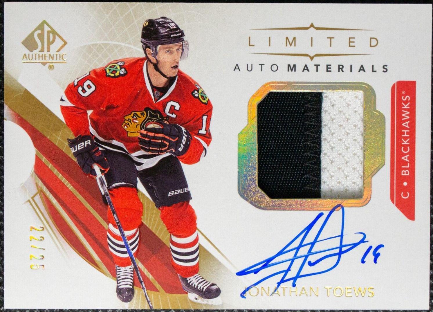 Jonathan Toews [Future Watch Autograph Patch Limited] #50