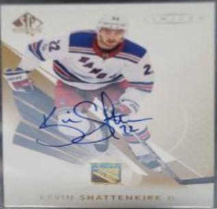Kevin Shattenkirk [Future Watch Autograph Limited] #72