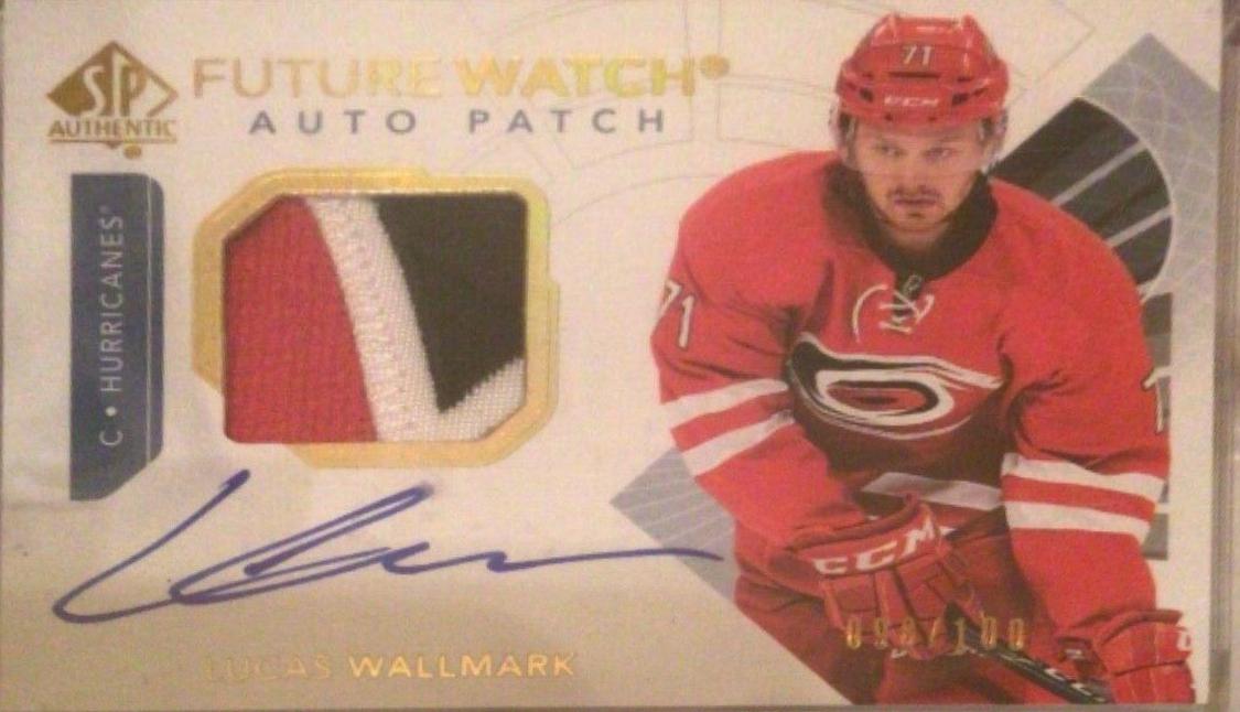 Lucas Wallmark [Future Watch Autograph Patch] #126