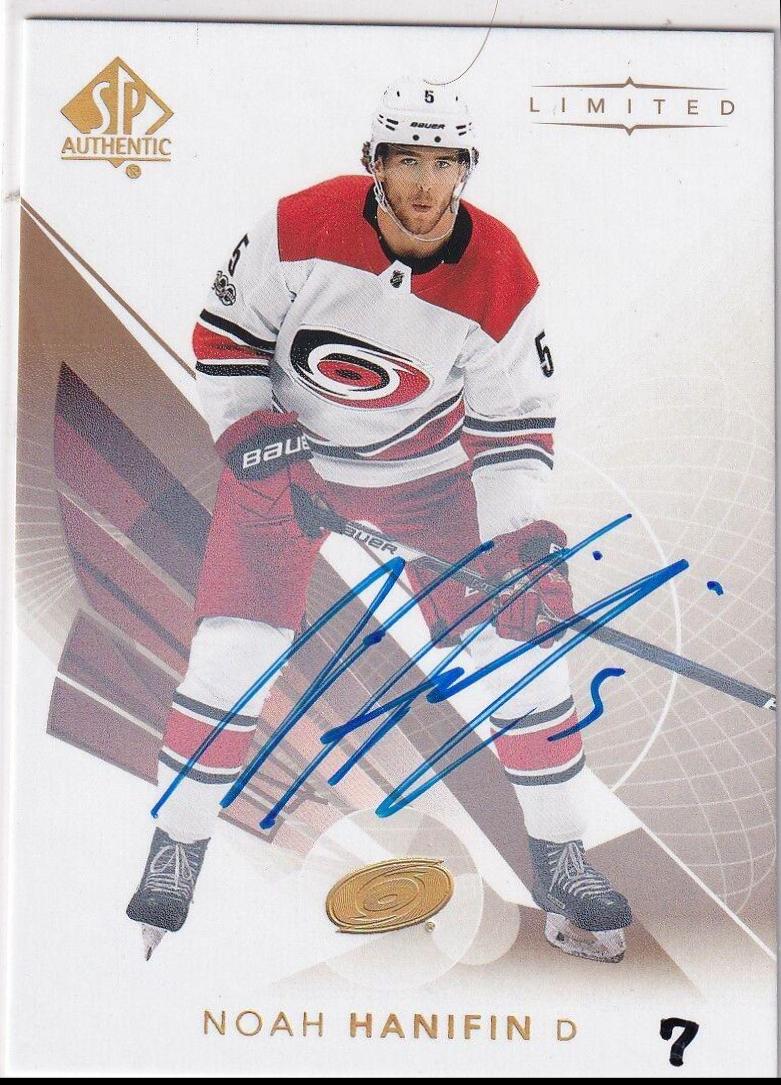 Noah Hanifin [Future Watch Autograph Limited] #58